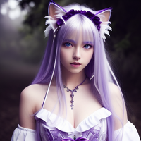 出力実験（女の子） Realistic Vision V1.3